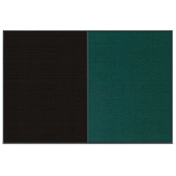 Enclosed Corkboard, 1 Door, 48"x36", 4" Fra